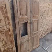 در چوبی عتیقه100 ساله برای بوم گرد|کلکسیون اشیاء عتیقه|کرمان, |دیوار