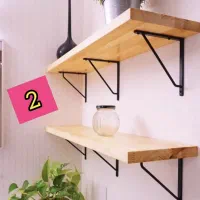 شلف کتابخونه دکوری|کتابخانه، شلف، قفسههای دیواری|رشت, خبرنگار|دیوار