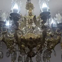 3عدد لوستر برنجی نو|لوستر و چراغ آویز|اراک, |دیوار