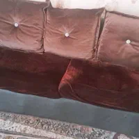 مبل چرم و مخمل ۷نفره|مبلمان خانگی و میز عسلی|شیراز, شهرک گلستان|دیوار