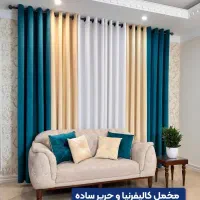دوخت انواع مدل پرده|پرده، رانر، رومیزی|تاکستان, |دیوار