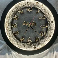 ساعت دیواری تابلو ماه