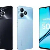 realme note 50 حافظ 128 گیگ رم 4+4  در حد آکبند