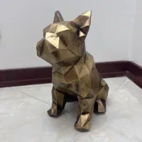 مجسمه سه بعدی رزین سگ مناسب بوتیک و خانه