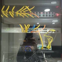 نصب دوربین شبکه وویپ تلفن اینترنت