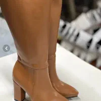 بوت بلند زنانه عسلی