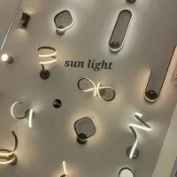 لوستر مدرن/دیوارکوب/لاین نوری/آباژور/رومیزی|لوستر و چراغ آویز|اندیشه, اندیشه فاز ۱|دیوار