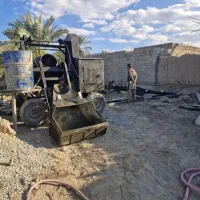 بتن ریزی با خلاطه و سیقل|خدمات پیشه و مهارت|لوشان, |دیوار