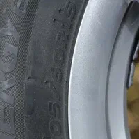 رینگ و لاستیک صد در صد ۱۵ اینچ ۲۰۵ پهنا|قطعات یدکی و لوازم جانبی|فسا, |دیوار