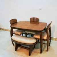 میز نهارخوری مدل گوش فیلی|میز و صندلی غذاخوری|مشهد, خواجه ربیع|دیوار
