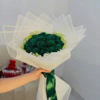 دسته آرایی پول آرایی گل جاودان دسته گل روبانی