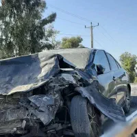 تویوتا کمری ۲۰۱۷ تصادفی