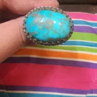 انگشتر درشت فیروزه کرمان