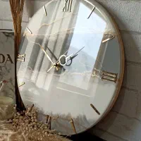 ساعت رزینی باشکوه برای تغییر دکور