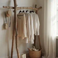 رگال لباس چوبی مدرن