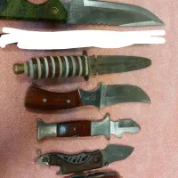 ۷عددچاقو نو وکارکرده قدیمی درکهریزک|کوهنوردی و کمپینگ|ری, شهید بهشتی|دیوار