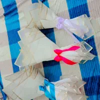 گل پول وا روبان|گل مصنوعی|شوشتر, |دیوار