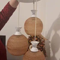 لوستر توری و شیشه ای|لوستر و چراغ آویز|تبریز, |دیوار