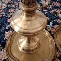 چراغ لمپا برنجی خورشید اصل|لامپ و چراغ|گرگان, |دیوار