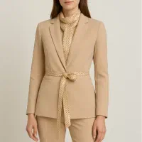 کت شلوار  سه تیکه مجلسی سایز ۳۶   زنانه در حد نو