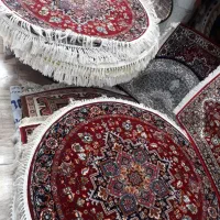 فرش دایره ۱×۱ متر  هریس مارک ایپک ۷۰۰شانه|فرش|تبریز, |دیوار