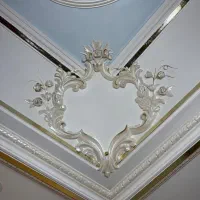 طراحی و اجرا  انواع گچبری سقف به سبک کلاسیک