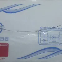 گاز ۵ شعله صفحه شیشیی نونو