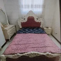 ست کامل تختخواب، دو پاتختی، میز و آینه|تخت و سرویس خواب|اصفهان, بهرامآباد|دیوار