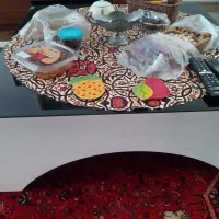 میز عسلی جلو مبل