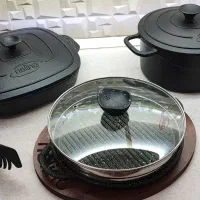 سرویس قابلمه ۸ پارچه چدنی نالینو