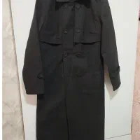 بارونی کاپشن چرم پالتو فوتر(درحد نو  ۳۸تا ۴۲|لباس|ماهدشت, |دیوار