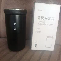 تراول ماگ رنگ مشکی.