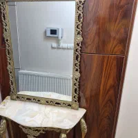 آینه  ومیز  برنز|مبلمان خانگی و میز عسلی|تبریز, |دیوار