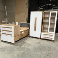 سیسمونی /تخت نوزاد/تخت بچه نوجوان مدل ۶|تخت و سرویس خواب|تبریز, |دیوار