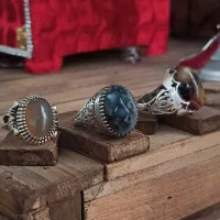 تعدادی انگشتر نقره|جواهرات|سنندج, |دیوار