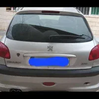 پژو۲۰۶تیپ۲مدل۸۸نقره ای|خودرو سواری و وانت|محلات, |دیوار