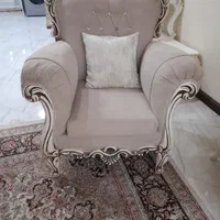 مبل ۷نفره با میز نهارخوری ۶ نفره ومیز وسط|مبلمان خانگی و میز عسلی|تهران, منیریه|دیوار