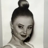 سفارش نقاشی چهره سیاهقلم