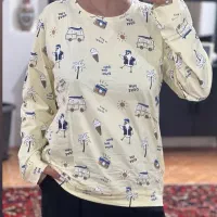 بلوز آستین بلند مارکh&m