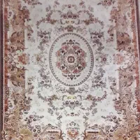 فرش ماشینی 3 متری طرح شاه عباسی