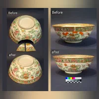 مرمت ظروف عتیقه چینی و اشیا آنتیک