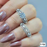 حلقه و پشت حلقه کد ۱۶۹۲ (گالری نقره سینا)