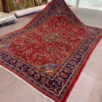 فرش دستباف (بساک)۹ متری ساروق ۲ سانت گوشتدارد