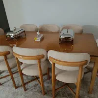 میزناهارخوری ۸ نفره|میز و صندلی غذاخوری|رشت, کوی حسینی|دیوار