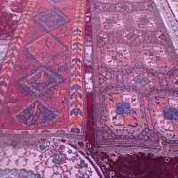 جفت فرش دستبافت قدیمی