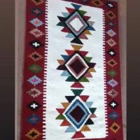 گلیم پشمی دستبافت