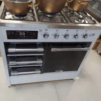 اجاق گاز طرح فر پارس صفحه استیل اولین قسط از تیر