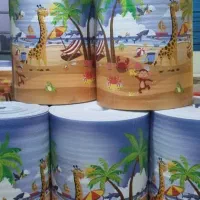 دیوار پوش  طرح دار و ساده رنگی مهد و خانه بازی