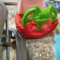 لوازم سیسمونی نوزاد در حد نو بدون هیچ ایرادی