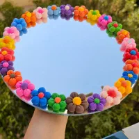 آینه‌های دکوری دست‌ساز با طراحی سفارشی|آینه|شیراز, ابیوردی|دیوار